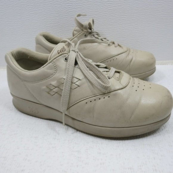 SAS Tripad Comfort Perforated Leather Casual Dress Walking Footwear Oxfords 7 W - Picture 5 of 6